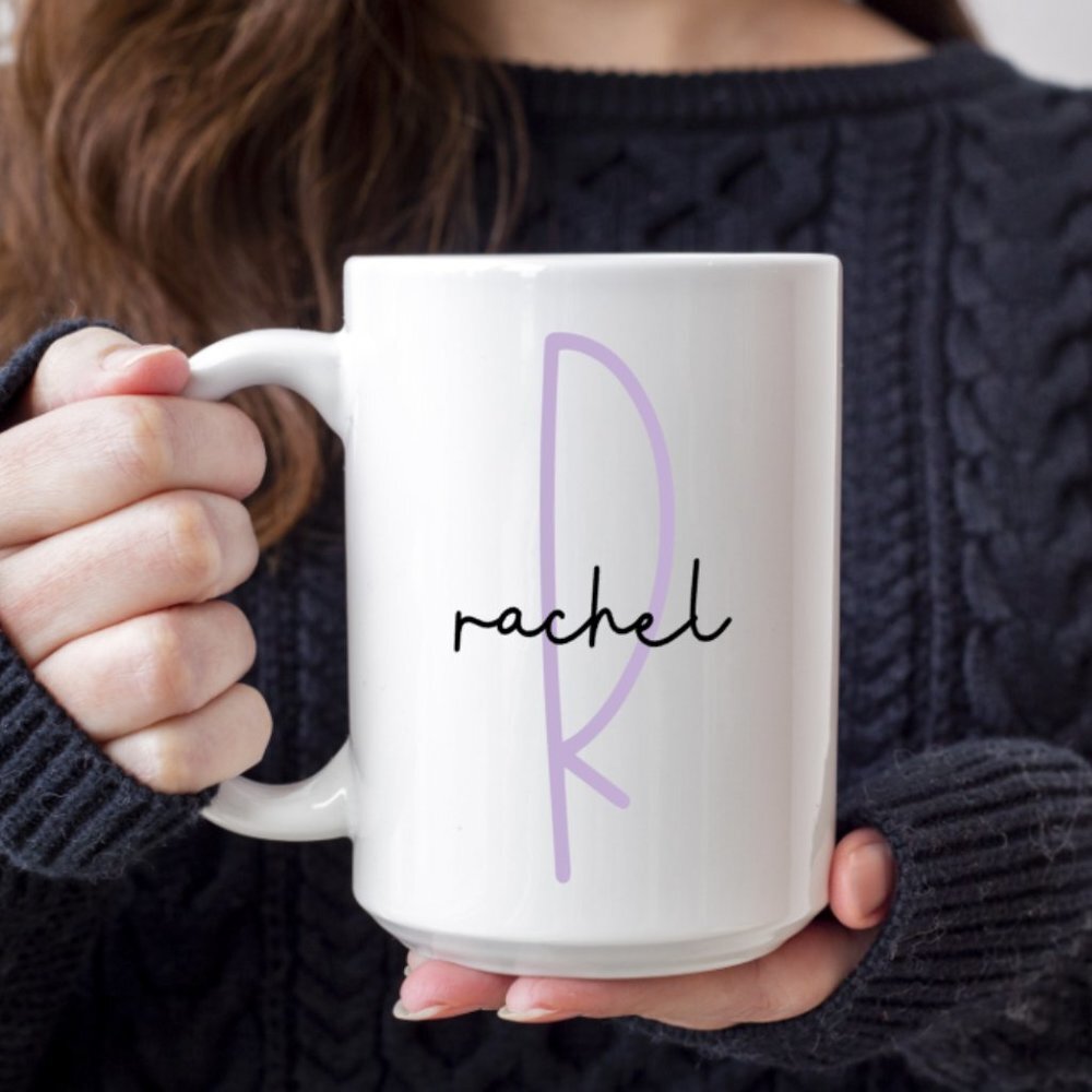 ANY‎ Initial and Name Custom Mug 15oz